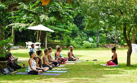 Relaxing With Yoga - Kandy -  Sri Lanka In Style